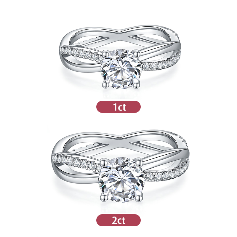 silver rings set